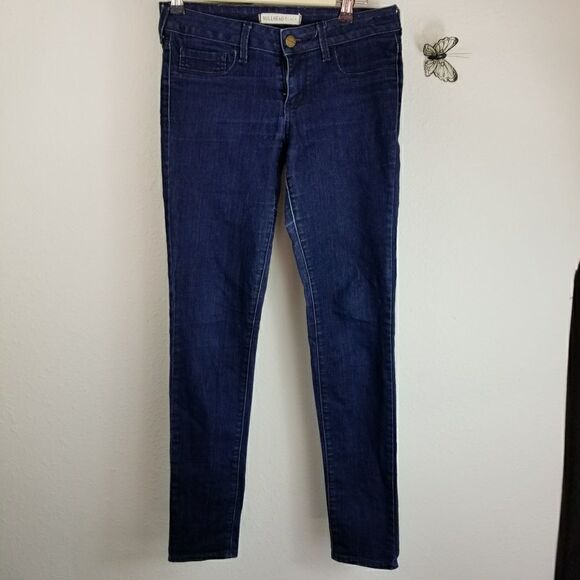 Bullhead black dark wash blue denim jean legging - Picture 3 of 8